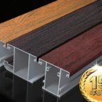 The main types wood grain effect aluminum profile production flow process