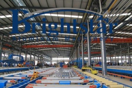 800T aluminum extrusion production line