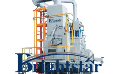 Aluminium continuous centralized melting furnace