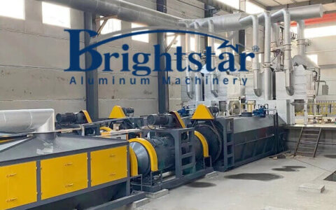 Aluminium dross ball mill and sieving machine