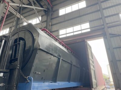Aluminium dross cooler loading for Nigeria customer