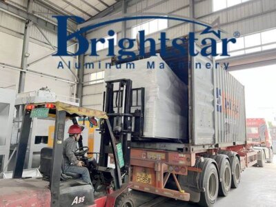 Aluminium dross machine delivery for Senegal customer