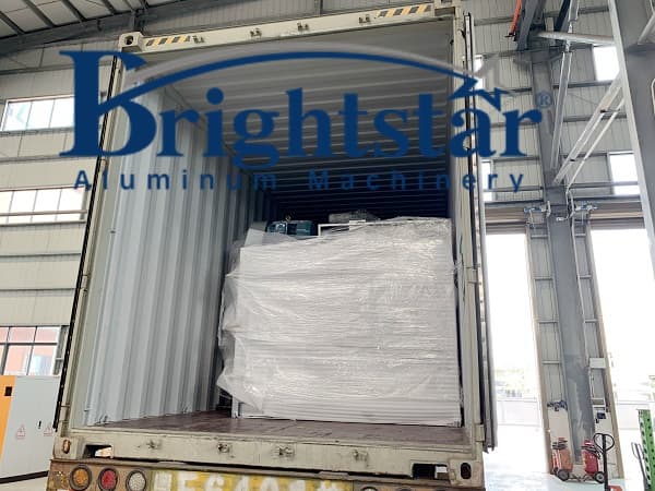 Aluminium dross machine delivery