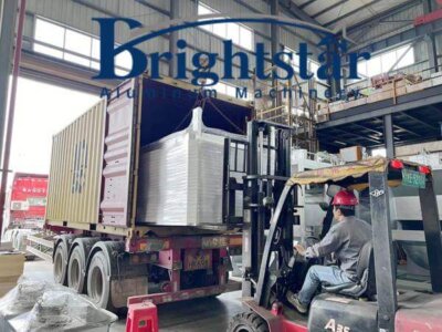 Aluminium dross machine loading for Guinea customer