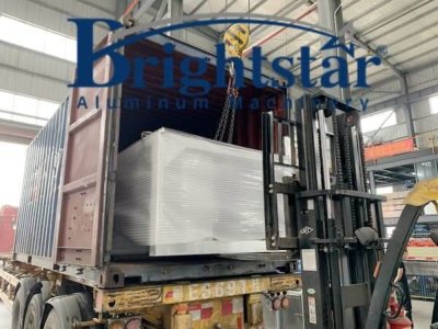 Aluminium dross machine loading for India customer