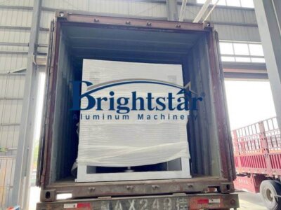 Aluminium dross machine loading for Indian customer