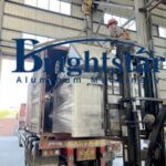 Aluminum dross machine loading for Togo customer