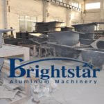 Aluminium dross machine pot