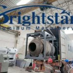 Aluminium dross cooling machine loading for India customer