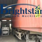 Mexico customer aluminium dross processing machine loading