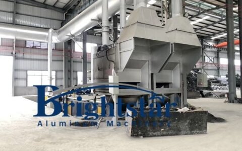 Aluminium dross processing machine