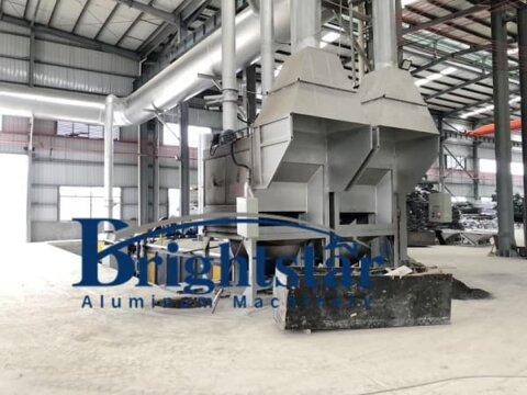 Aluminium dross processing machine