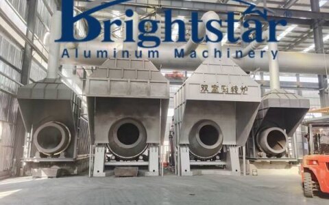 Aluminium dross rotary furnace