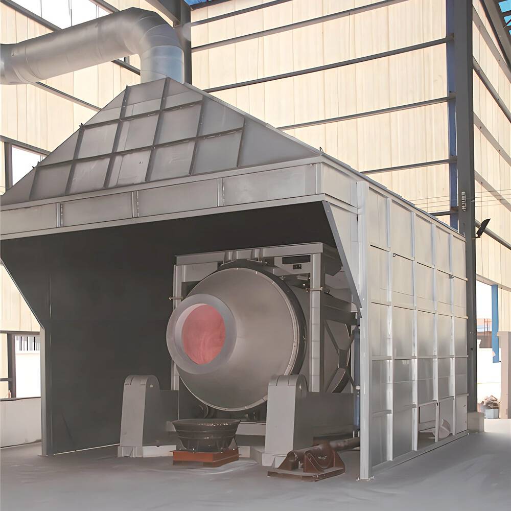 Aluminium dross rotary furnace