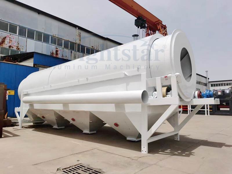 Aluminium dross sieving machine