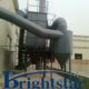 Aluminium melting dust collector