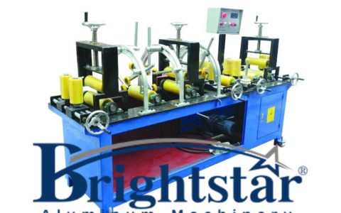 Aluminium profile film sticking machine