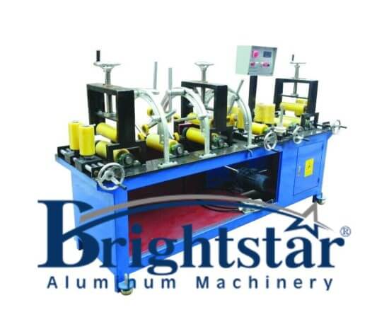 Aluminium profile film sticking machine