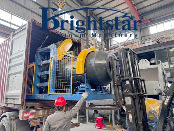 Aluminum dross ball mill loading