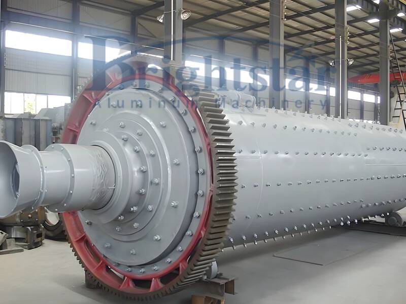 Aluminum dross ball mill