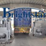 Egypt customer aluminium dross machine loading