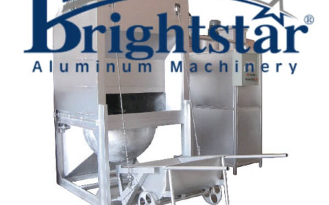 Aluminum dross processing machine