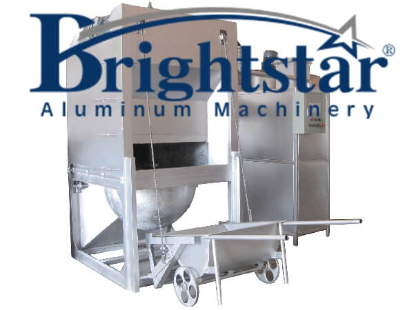 Aluminum dross processing machine