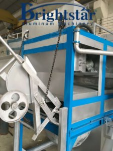 Aluminum dross processing machine