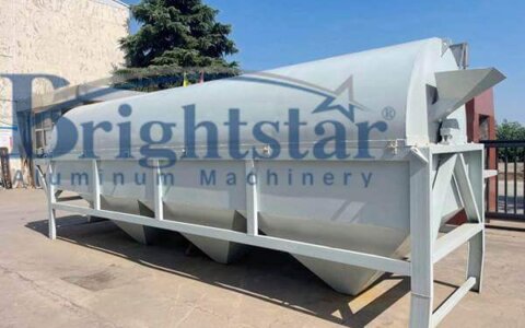 Aluminum dross screening machine