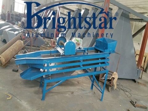 Aluminum dross sieving machine