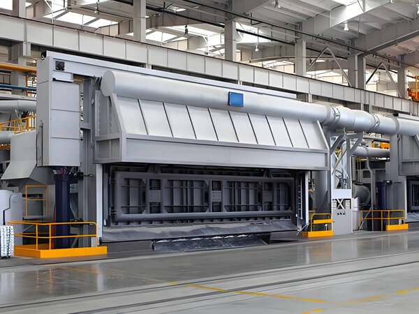 Aluminum holding furnace