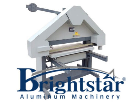 Aluminum parts brushing machine