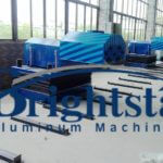 Aluminum polishing machine local project installation