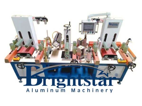 Aluminum profile automatic film application machine