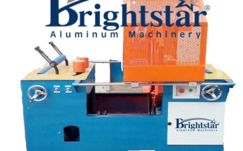 Aluminum profiles wrapping machine