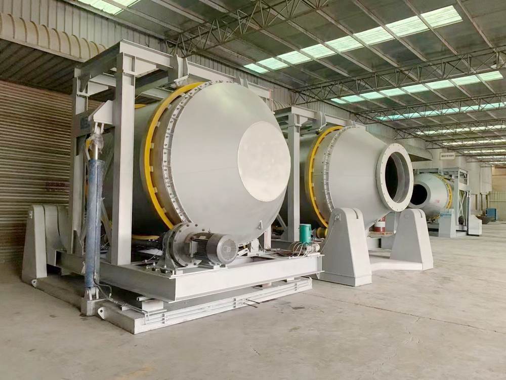 Aluminum rotary furnace