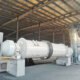 Cold aluminum dross ball mill and screening system