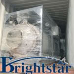 Thailand customer aluminium dross cooling machine delivery