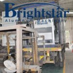 India customer aluminum dross machine delivery