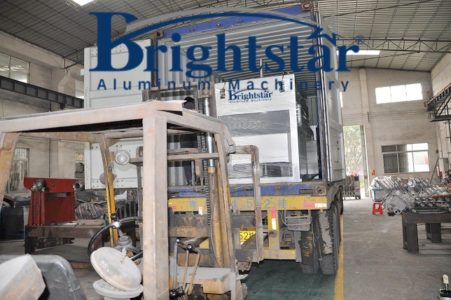 India Aluminum dross machine loading