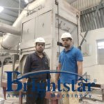 India customer aluminium dross machine and dross cooling machine installation and commissioning work completed