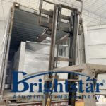 Aluminium dross machine container loading for Indonesia customer