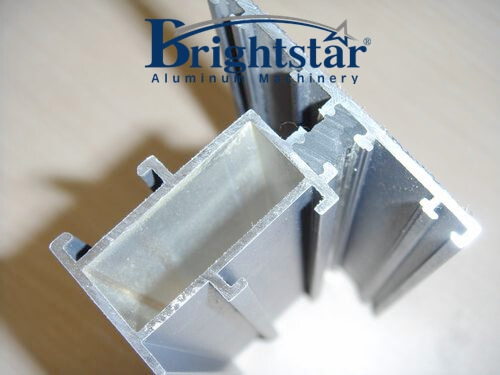 Injection thermal break aluminum profile