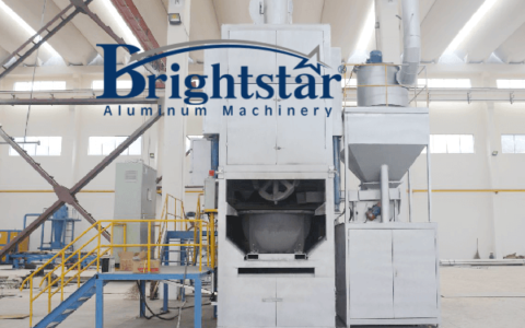 Integrated automatic aluminium dross processing system
