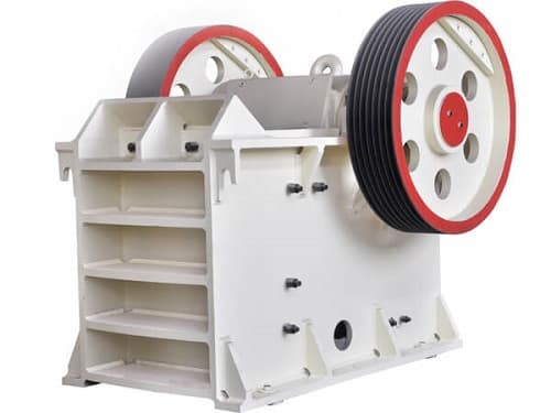Jaw type crusher machine