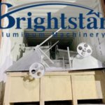 Nigeria customer aluminium dross machine delivery