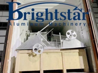 Nigeria customer aluminium dross processing machine delivery