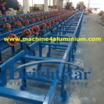 Aluminium extrusion plant  run out table installation