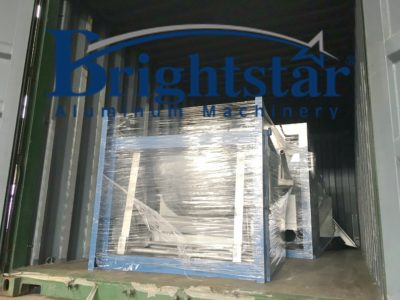 Vietnam customer aluminum dross machine delivery