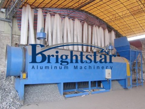 aluminum scrap rotary kiln